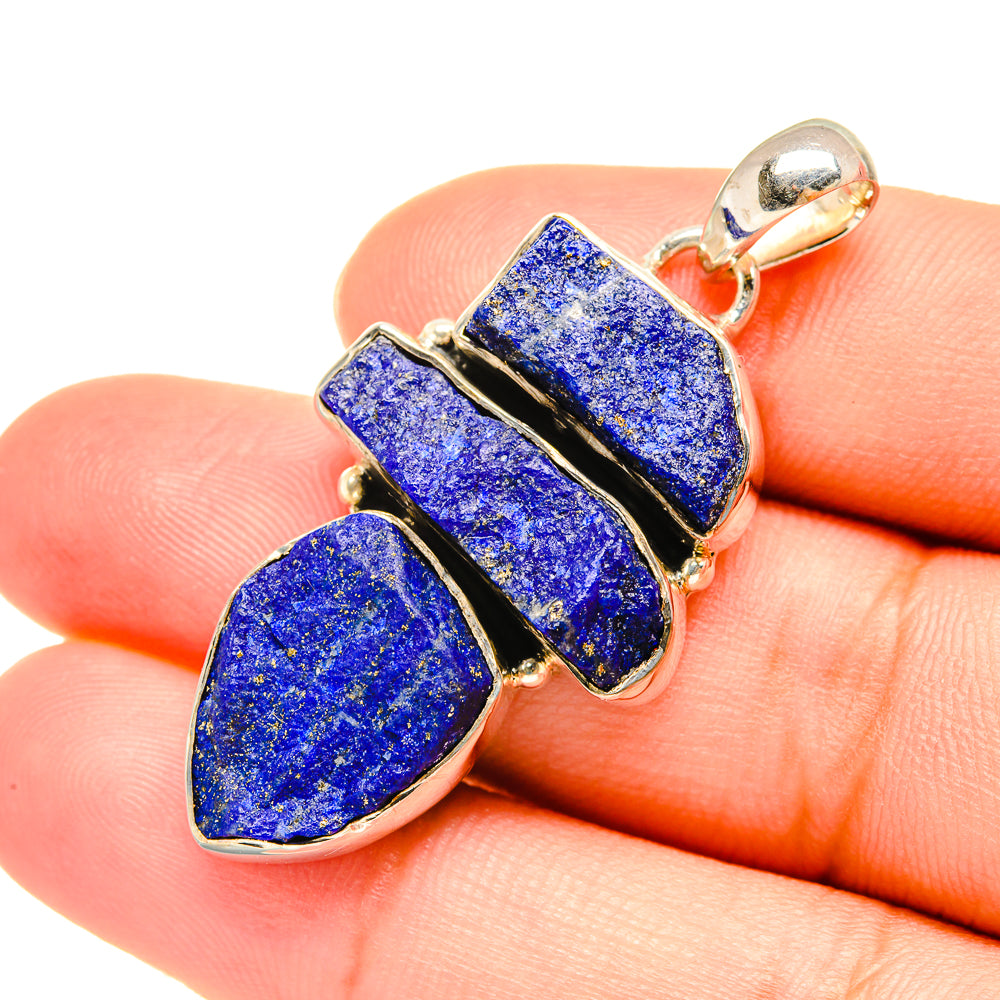 Lapis Lazuli Pendants handcrafted by Ana Silver Co - PD7563