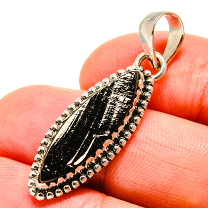 Tektite Pendants handcrafted by Ana Silver Co - PD756302