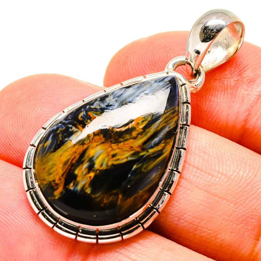 Pietersite Pendants handcrafted by Ana Silver Co - PD756323