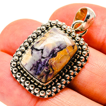 Tiffany Stone Pendants handcrafted by Ana Silver Co - PD756326