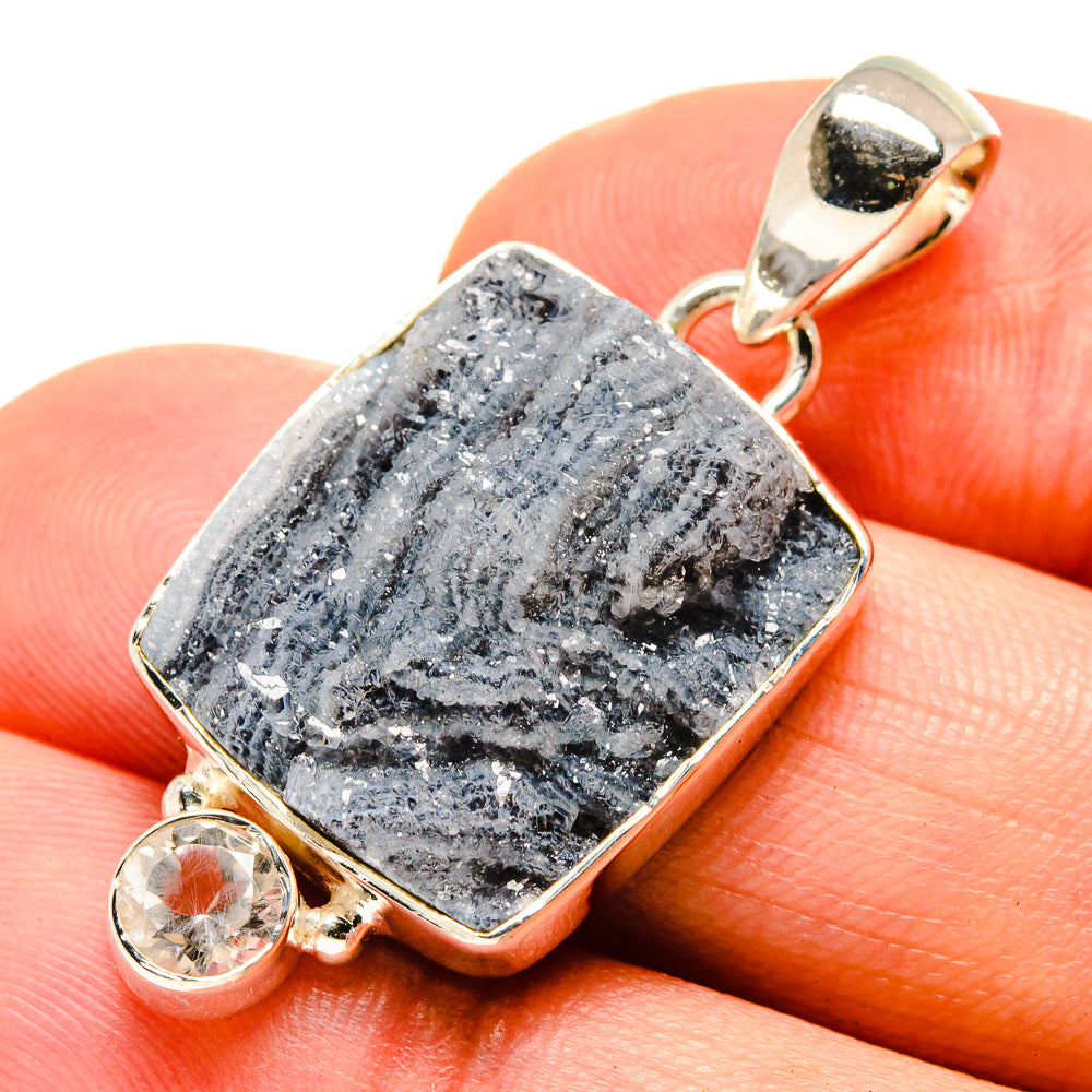 Desert Druzy Pendants handcrafted by Ana Silver Co - PD756328