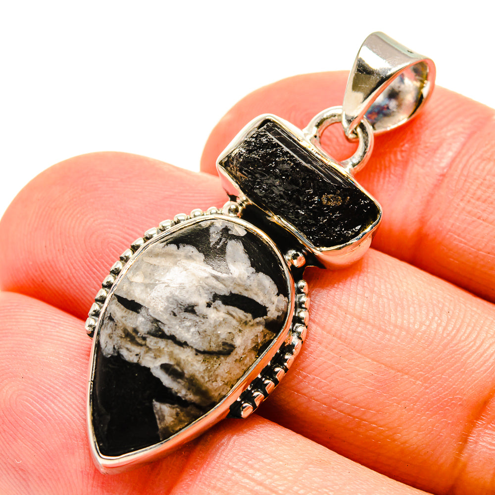 Pinolith Jasper Pendants handcrafted by Ana Silver Co - PD756332