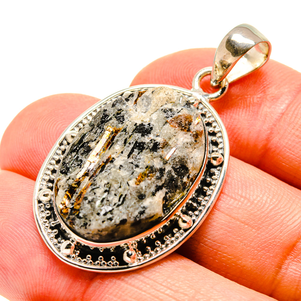 Astrophyllite Pendants handcrafted by Ana Silver Co - PD756341