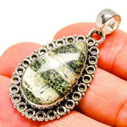 Lizard Jasper Pendants handcrafted by Ana Silver Co - PD756346