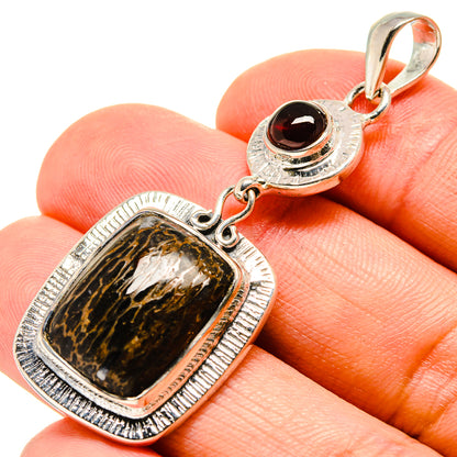 Dinosaur Bone Pendants handcrafted by Ana Silver Co - PD756350