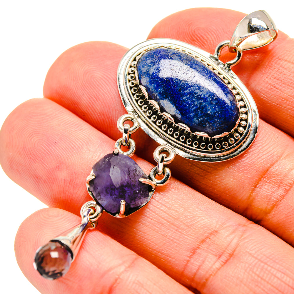 Sodalite Pendants handcrafted by Ana Silver Co - PD756353