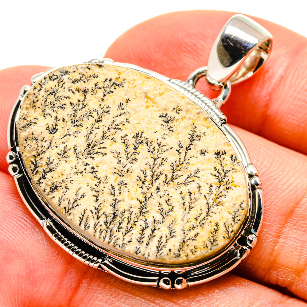 Germany Psilomelane Dendrite Pendants handcrafted by Ana Silver Co - PD756366
