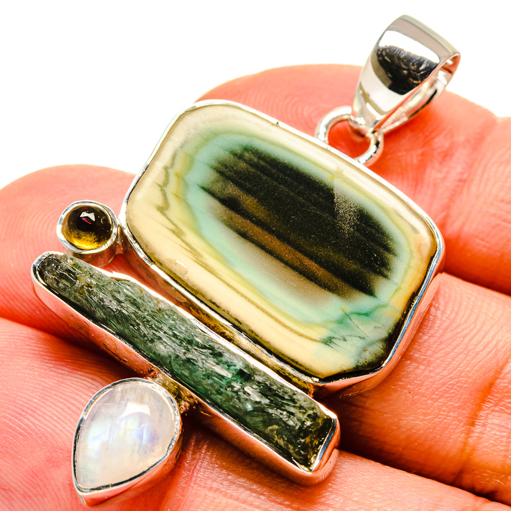 Willow Creek Jasper Pendants handcrafted by Ana Silver Co - PD756368