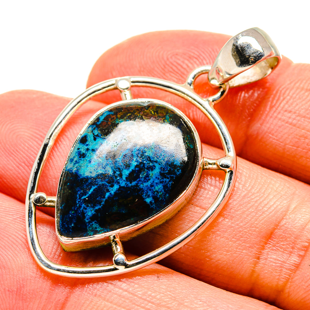 Shattuckite Pendants handcrafted by Ana Silver Co - PD756370