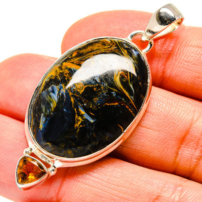 Pietersite Pendants handcrafted by Ana Silver Co - PD756379