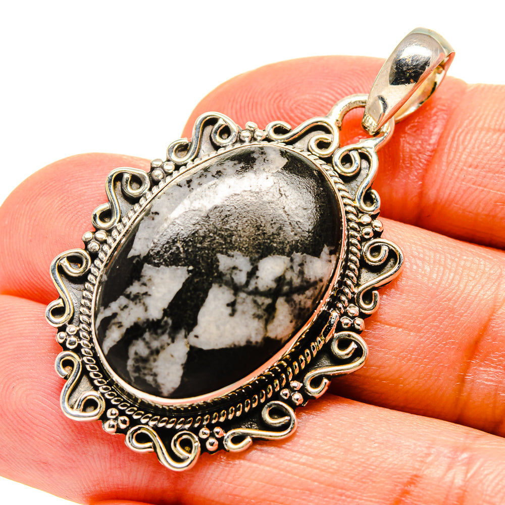 Pinolith Jasper Pendants handcrafted by Ana Silver Co - PD756389