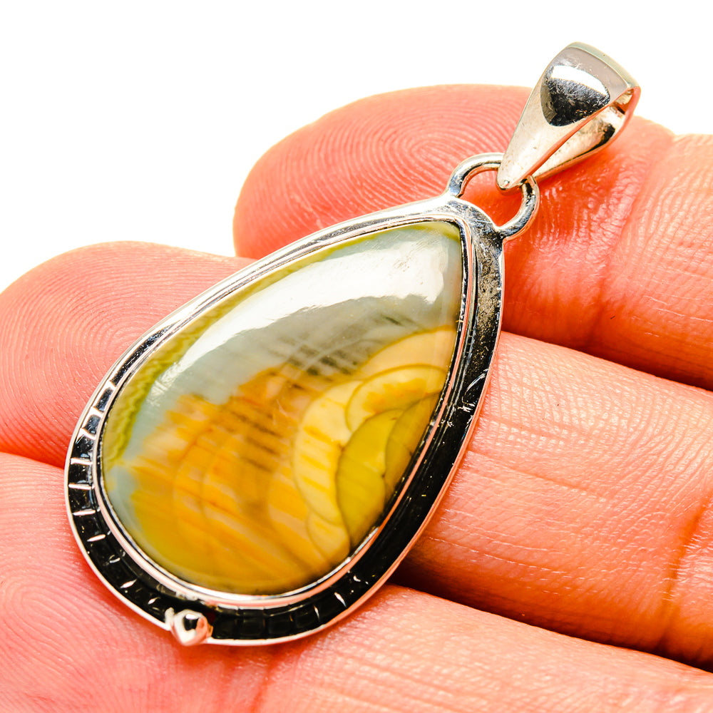 Willow Creek Jasper Pendants handcrafted by Ana Silver Co - PD756391