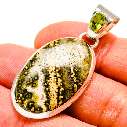 Ocean Jasper Pendants handcrafted by Ana Silver Co - PD756396