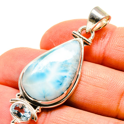 Larimar Pendants handcrafted by Ana Silver Co - PD756400