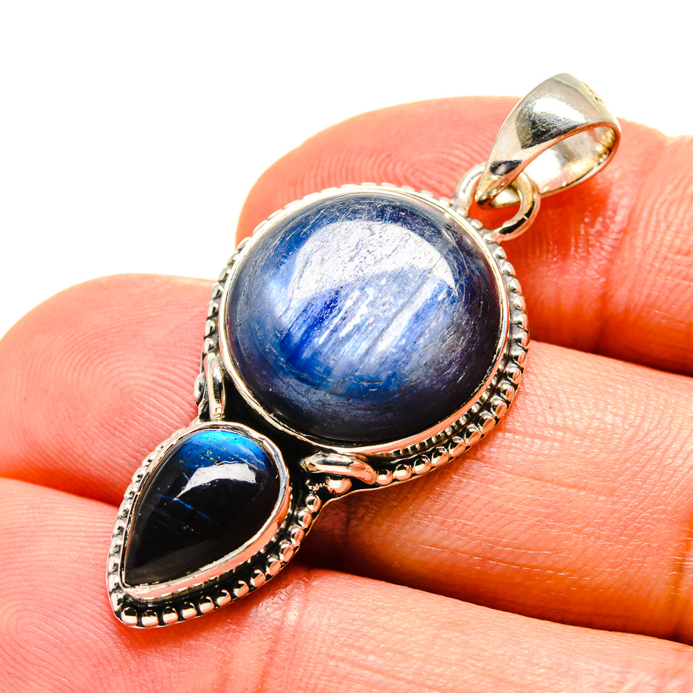 Kyanite Pendants handcrafted by Ana Silver Co - PD756402