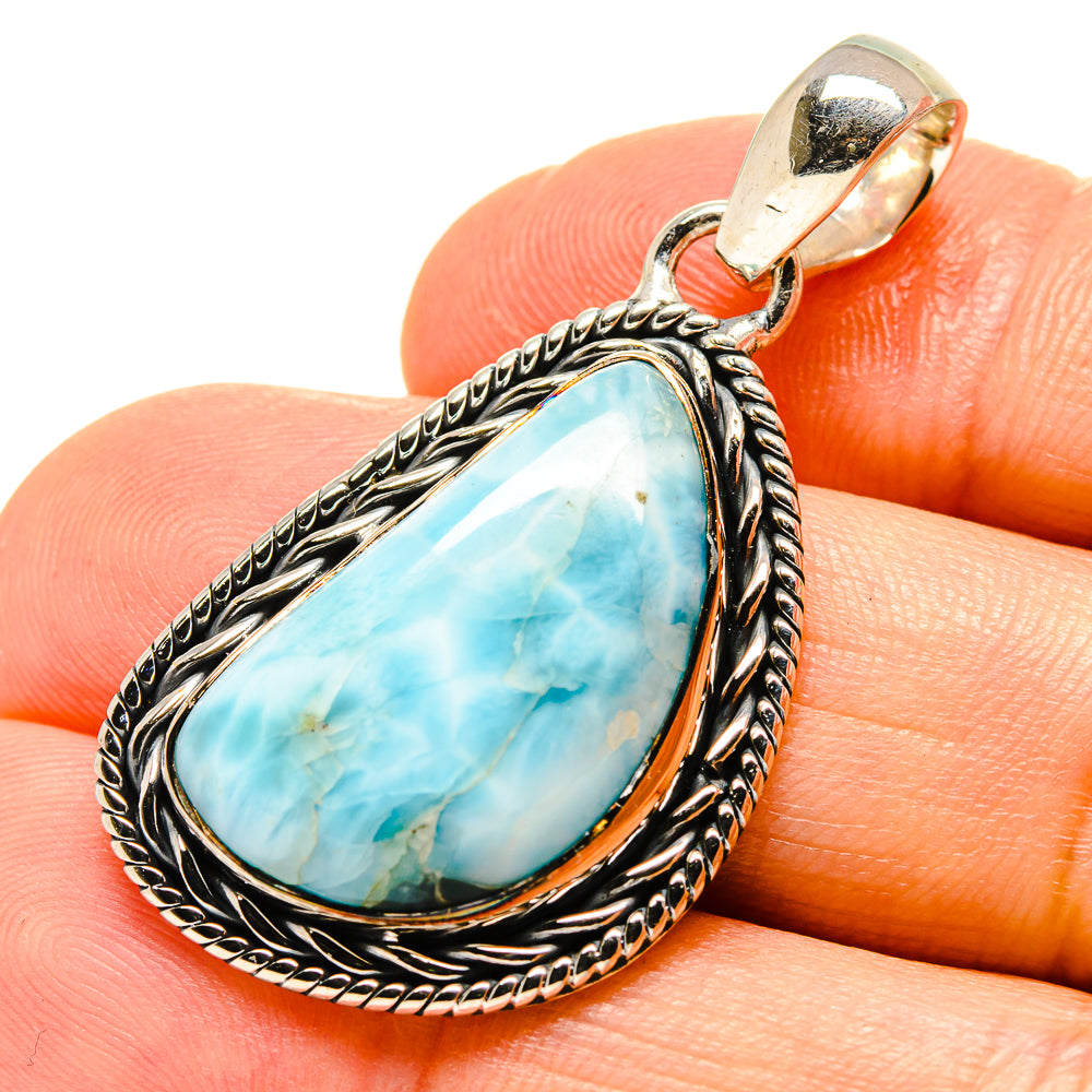 Larimar Pendants handcrafted by Ana Silver Co - PD756407