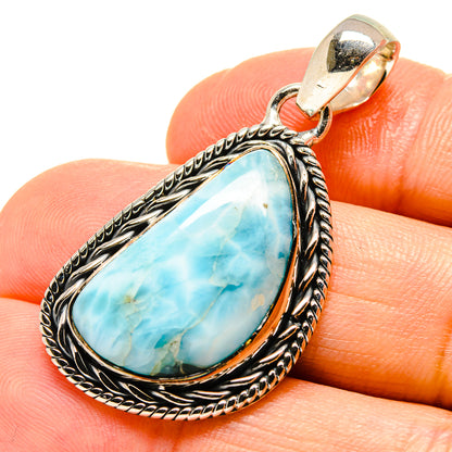 Larimar Pendants handcrafted by Ana Silver Co - PD756407