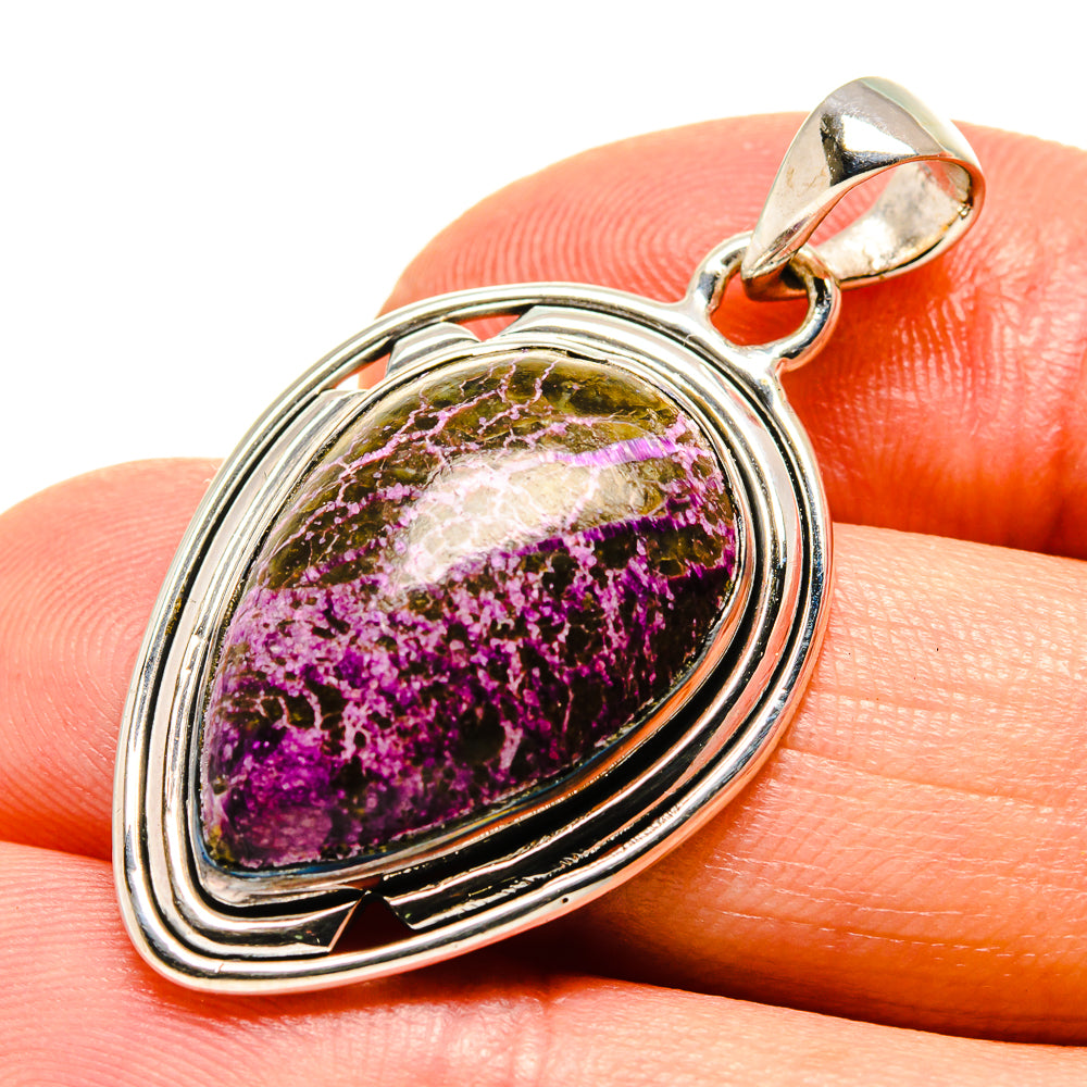 Stichtite Pendants handcrafted by Ana Silver Co - PD756411