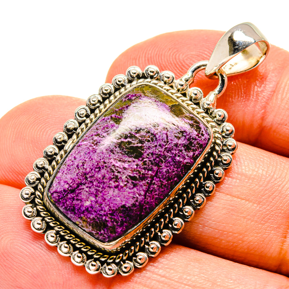 Stichtite Pendants handcrafted by Ana Silver Co - PD756430