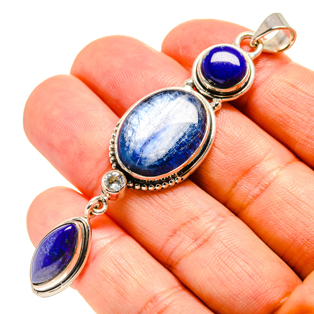 Kyanite Pendants handcrafted by Ana Silver Co - PD756434