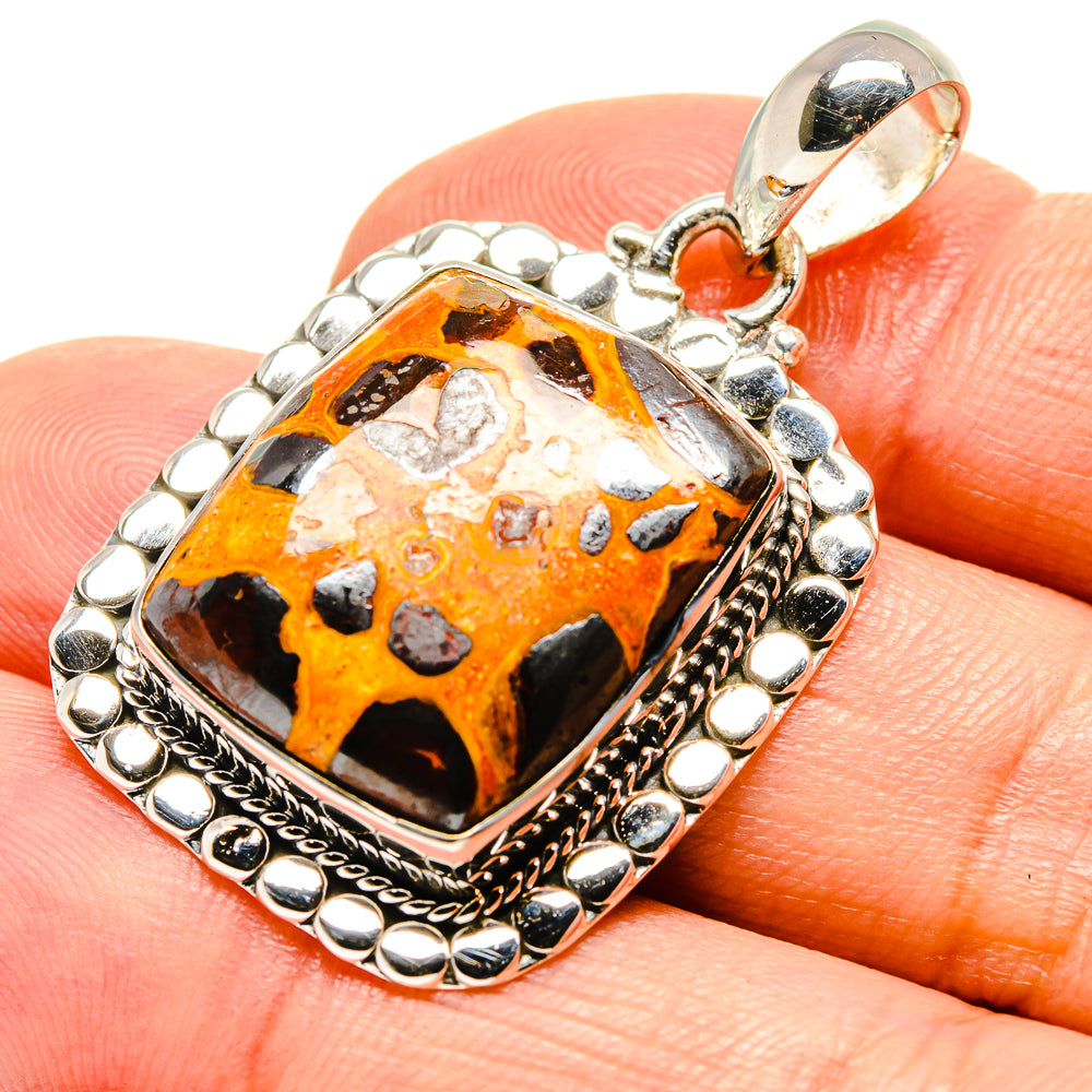 Bauxite Pendants handcrafted by Ana Silver Co - PD756454