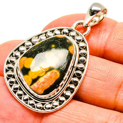 Ocean Jasper Pendants handcrafted by Ana Silver Co - PD756468