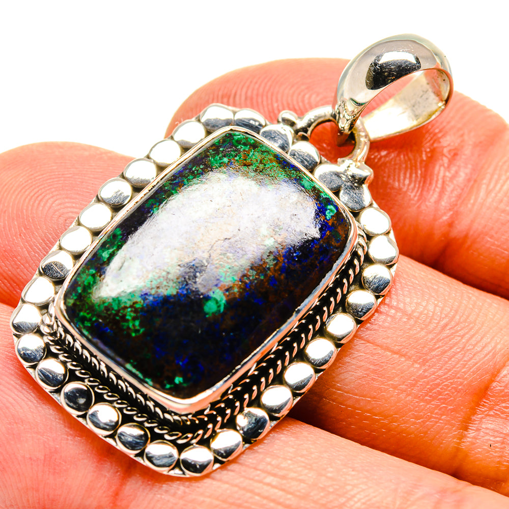Azurite Pendants handcrafted by Ana Silver Co - PD756469
