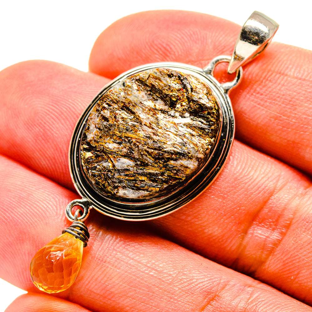 Astrophyllite Pendants handcrafted by Ana Silver Co - PD756470