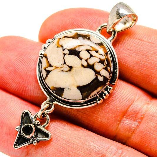 Peanut Wood Jasper Pendants handcrafted by Ana Silver Co - PD756471