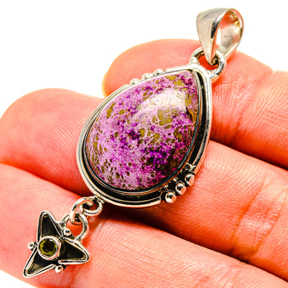 Stichtite Pendants handcrafted by Ana Silver Co - PD756474