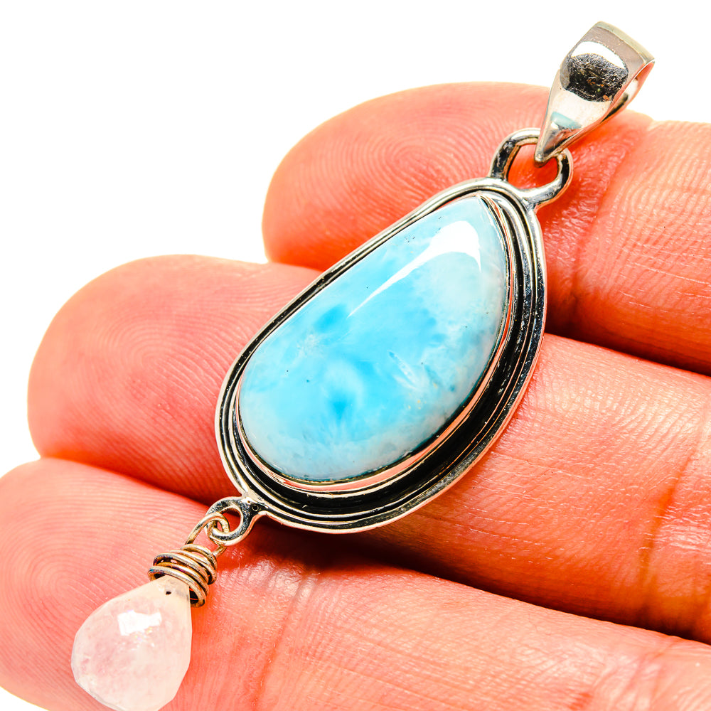 Larimar Pendants handcrafted by Ana Silver Co - PD756482