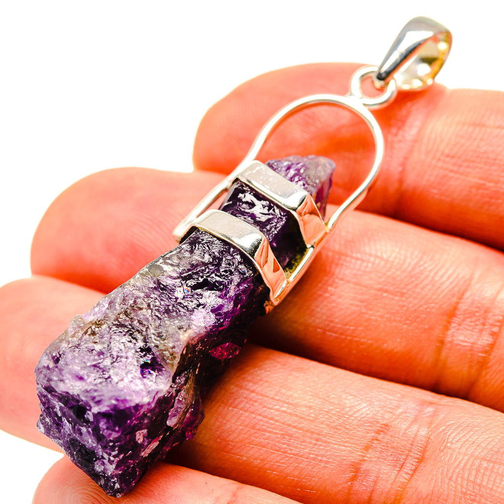 Amethyst Pendants handcrafted by Ana Silver Co - PD756490