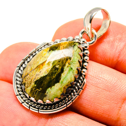 Rainforest Opal Pendants handcrafted by Ana Silver Co - PD756499
