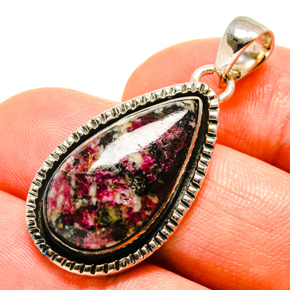 Russian Eudialyte Pendants handcrafted by Ana Silver Co - PD756502