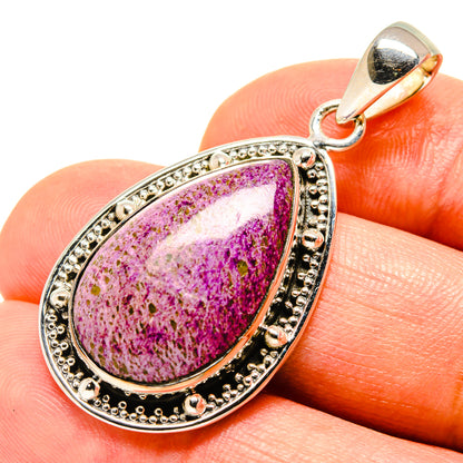 Stichtite Pendants handcrafted by Ana Silver Co - PD756503