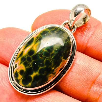 Ocean Jasper Pendants handcrafted by Ana Silver Co - PD756508
