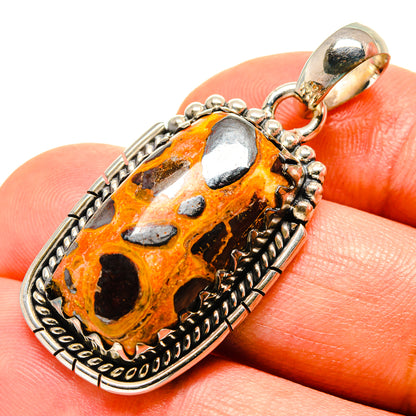 Bauxite Pendants handcrafted by Ana Silver Co - PD756514