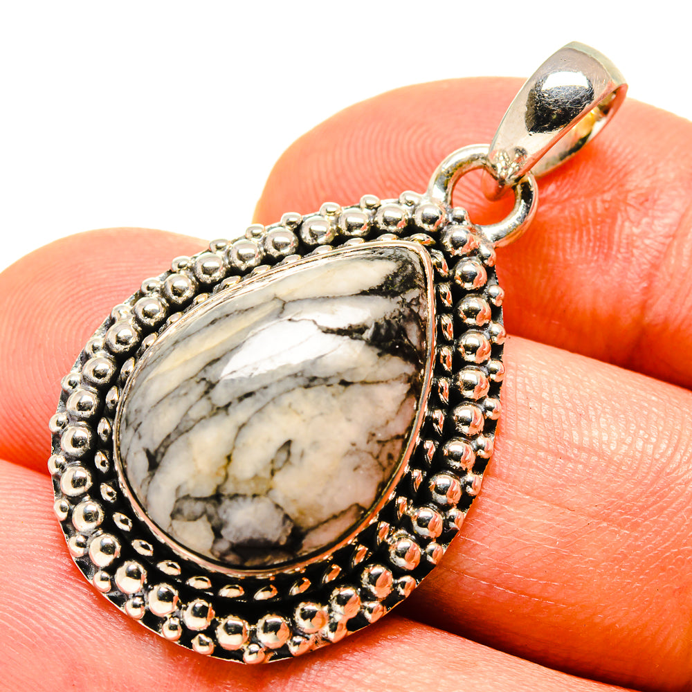 Pinolith Jasper Pendants handcrafted by Ana Silver Co - PD756515