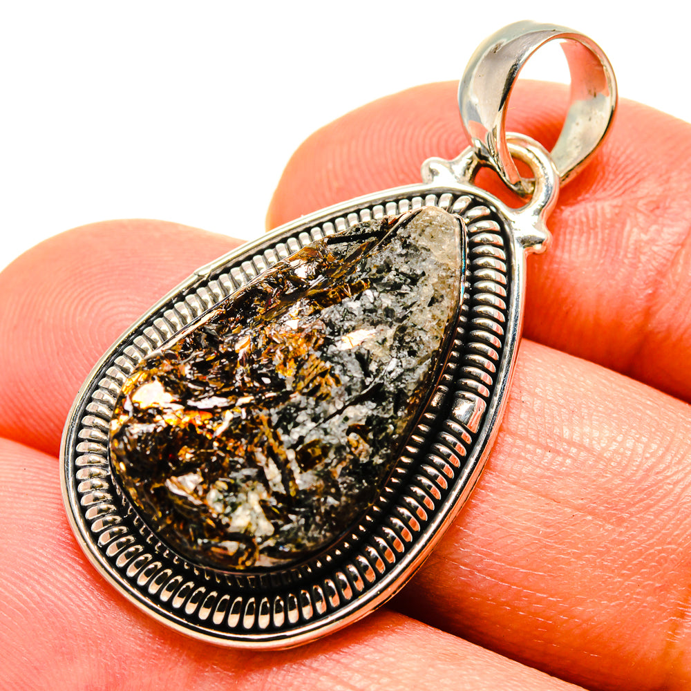 Astrophyllite Pendants handcrafted by Ana Silver Co - PD756518