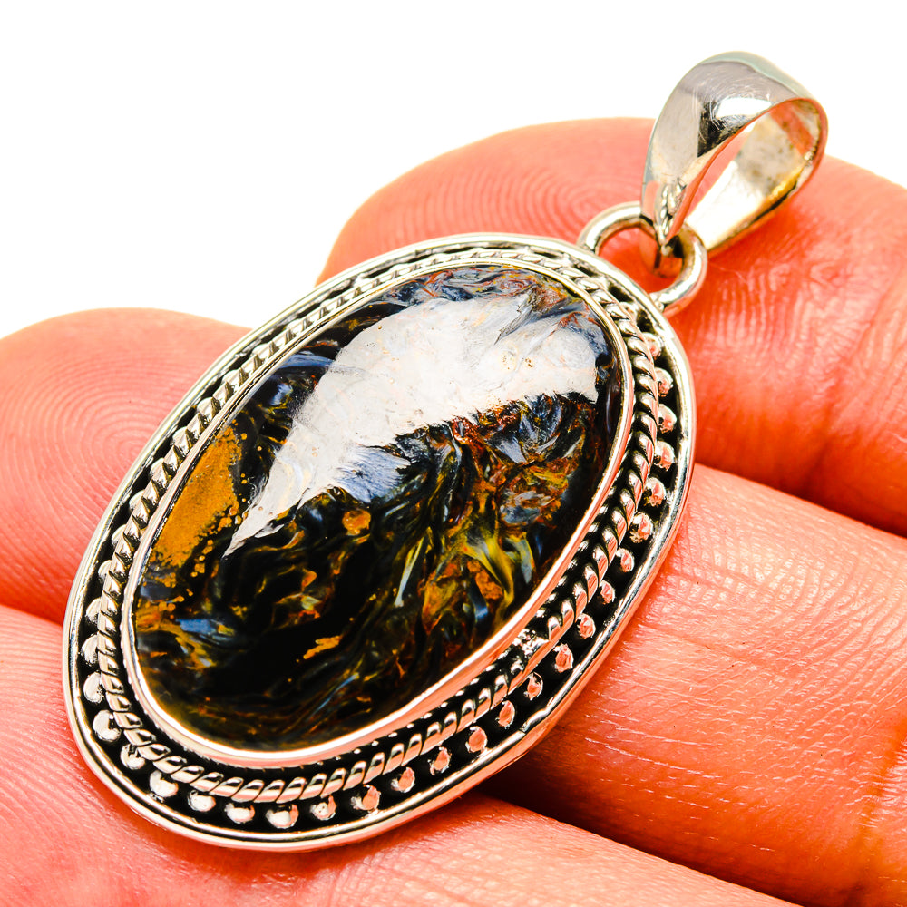 Pietersite Pendants handcrafted by Ana Silver Co - PD756520