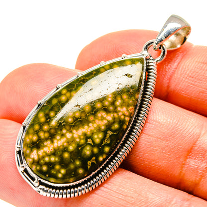 Ocean Jasper Pendants handcrafted by Ana Silver Co - PD756527