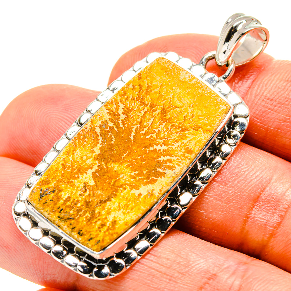 Germany Psilomelane Dendrite Pendants handcrafted by Ana Silver Co - PD756531