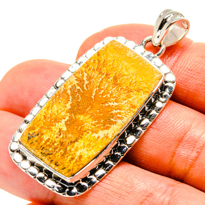 Germany Psilomelane Dendrite Pendants handcrafted by Ana Silver Co - PD756531