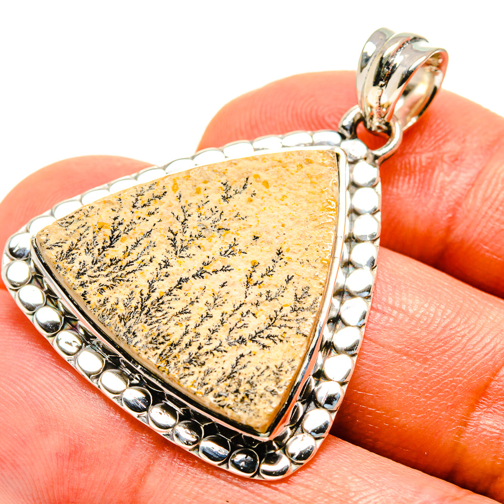 Germany Psilomelane Dendrite Pendants handcrafted by Ana Silver Co - PD756532