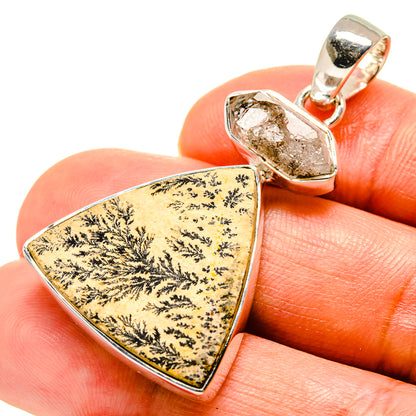 Germany Psilomelane Dendrite Pendants handcrafted by Ana Silver Co - PD756533