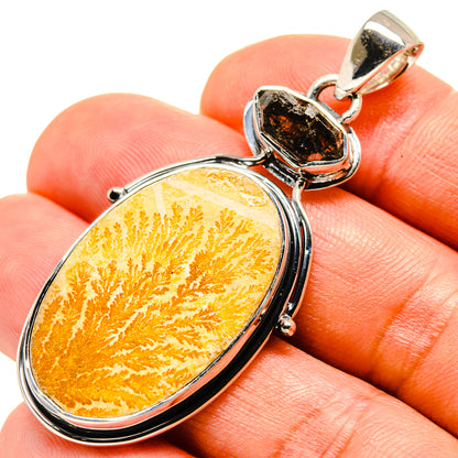 Germany Psilomelane Dendrite Pendants handcrafted by Ana Silver Co - PD756538