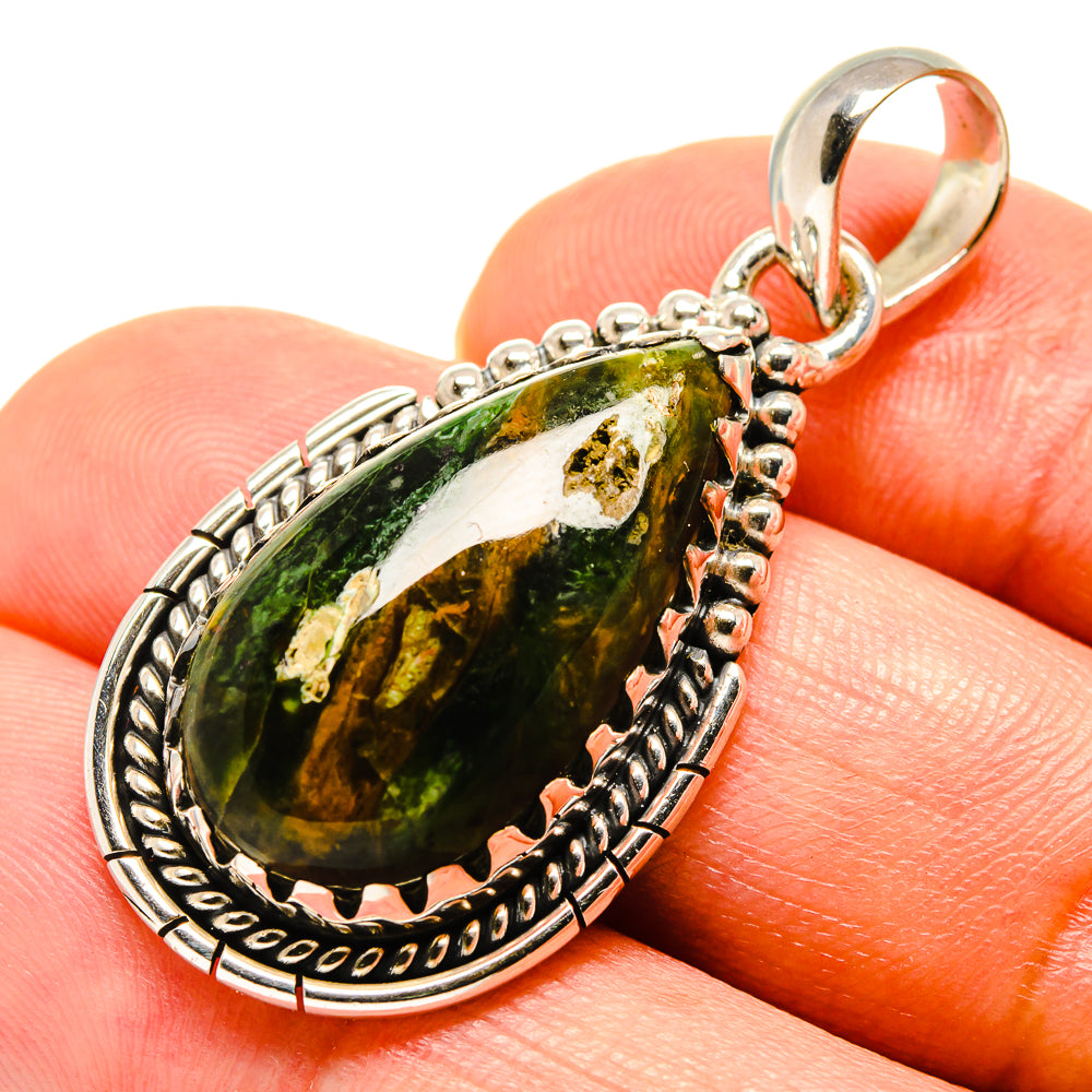 Rainforest Opal Pendants handcrafted by Ana Silver Co - PD756546