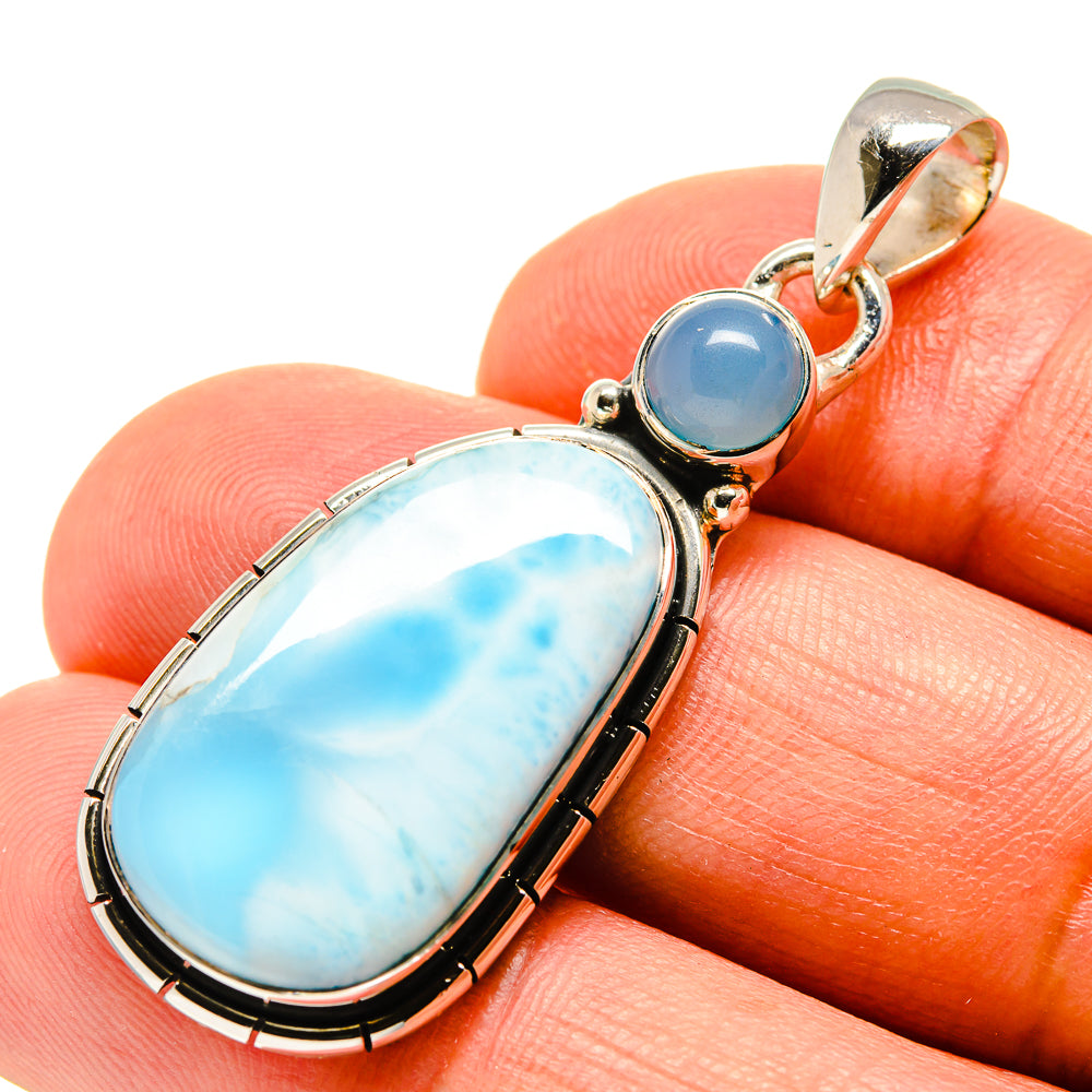 Larimar Pendants handcrafted by Ana Silver Co - PD756565