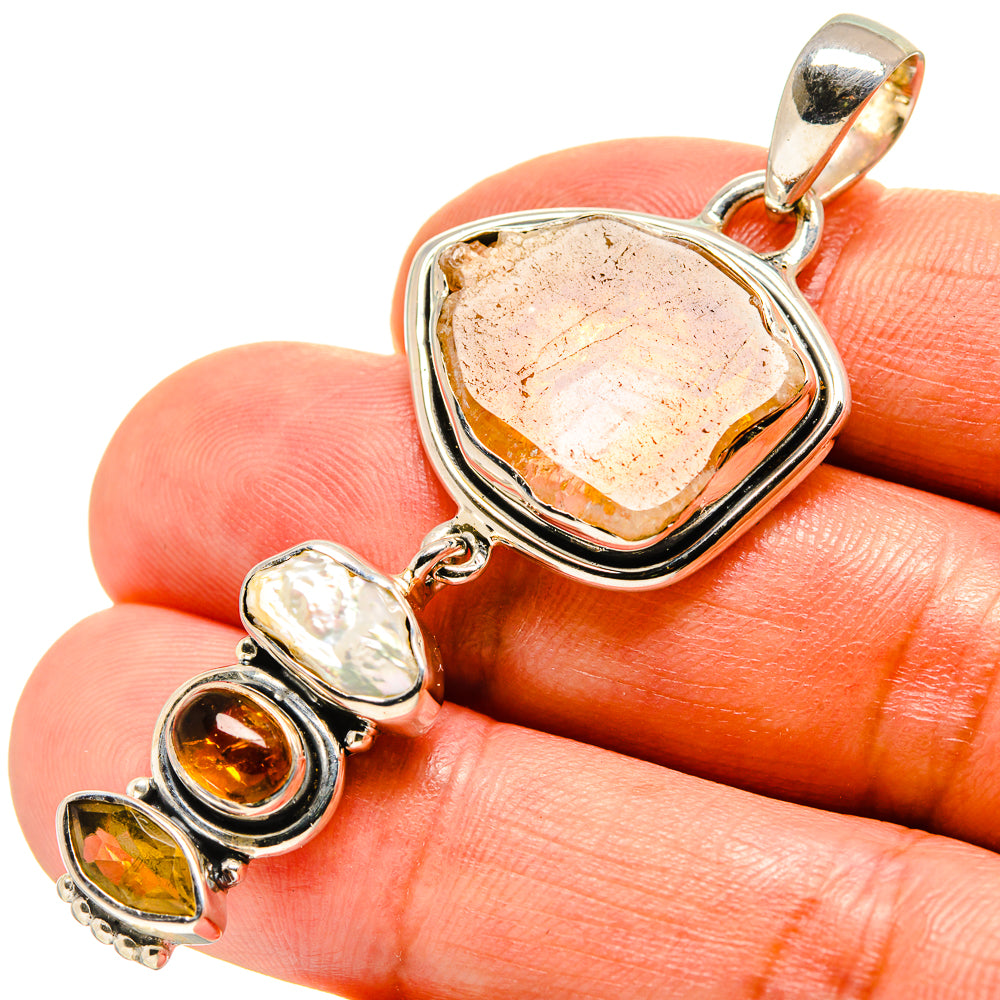 Citrine Pendants handcrafted by Ana Silver Co - PD756577