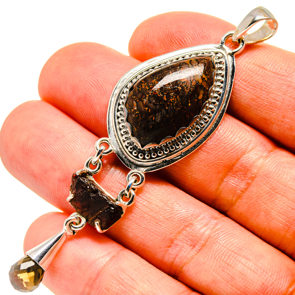Dinosaur Bone Pendants handcrafted by Ana Silver Co - PD756579
